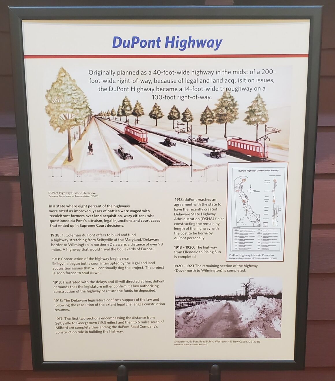 DuPont Highway History