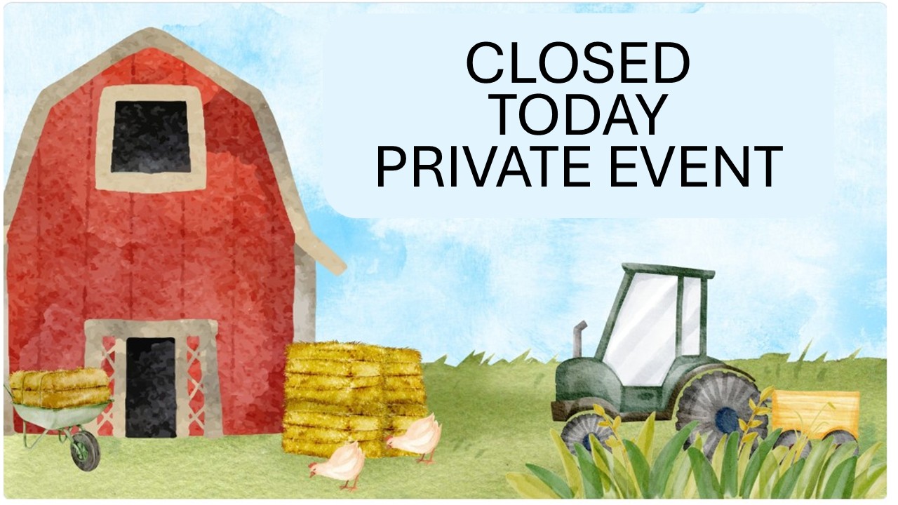 MUSEUM CLOSED TODAY 9/27